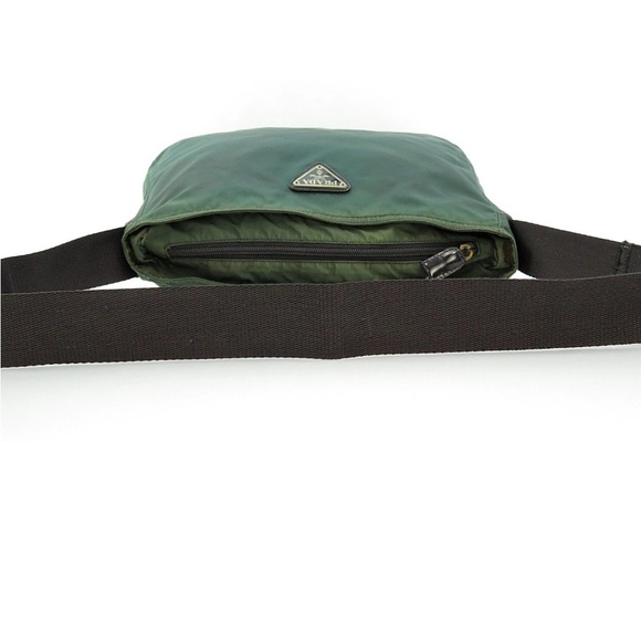 Stylish Green Men's Shoulder Bag Unisex - Picture 8 of 14